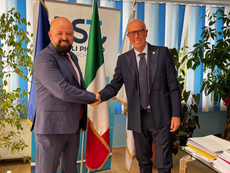 INCONTRO TRA IL DG DELL’AST 5 MARALDO E IL PRESIDENTE DELL’OPI PORFIRI