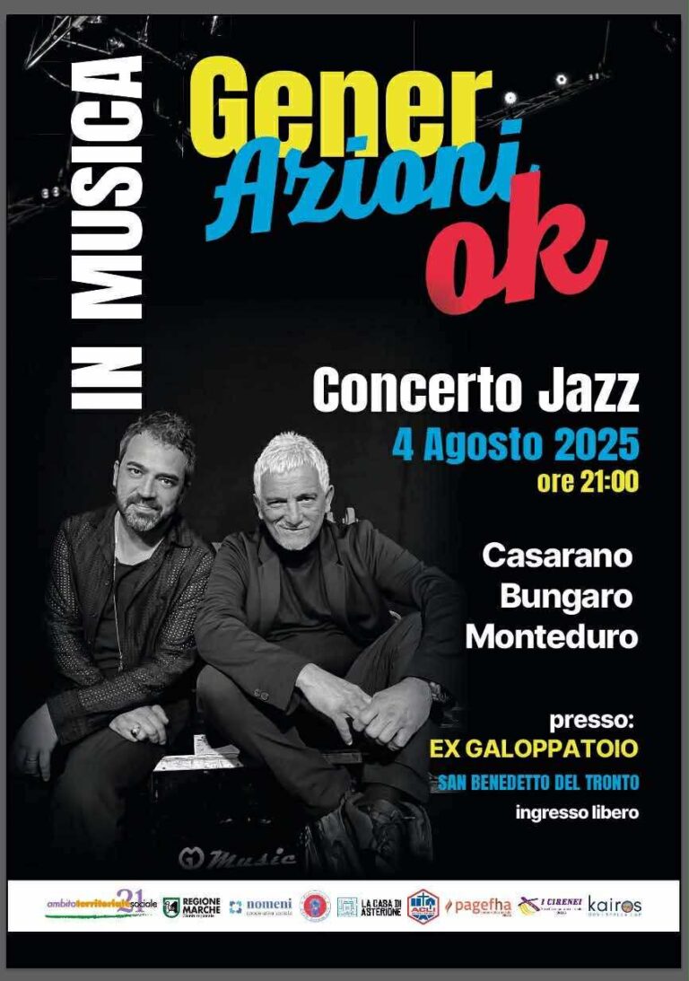 Serata jazz all’ex-Galoppatoio