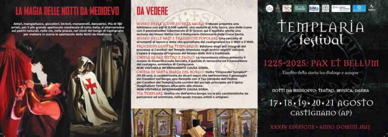 Pax et Bellum, è Templaria Festival