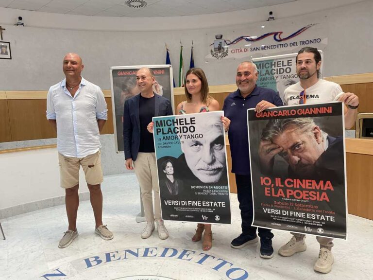 Michele Placido e Giancarlo Giannini, ‘Versi di fine estate’