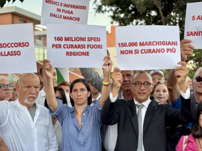 ‘Un cambio di Marche’, il tour di oggi Ricci e Schlein tra sanità e territori alluvionati