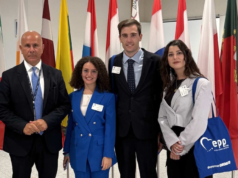 Forza Italia Giovani Marche in visita al Parlamento Europeo