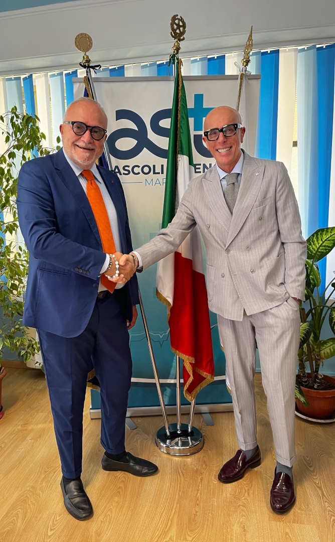 AST PICENA, SI E’ INSEDIATO OGGI IL NUOVO DIRETTORE AMMINISTRATIVO GIGLIUCCI