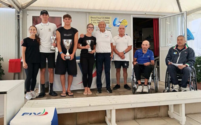 La Lega Navale Italiana di San Benedetto del Tronto celebra il successo del giovane velista Federico Emiliani alla Coppa dei Campioni della X Zona FIV e guarda al futuro della vela inclusiva