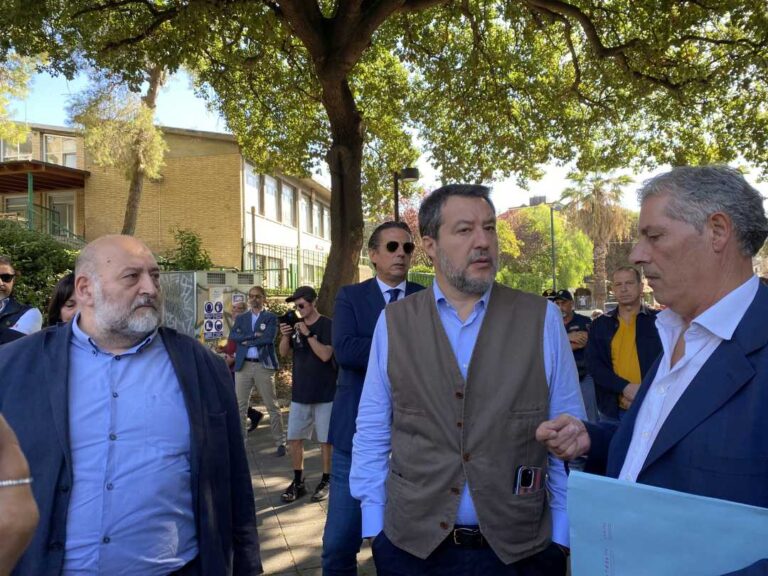 Matteo Salvini in Città