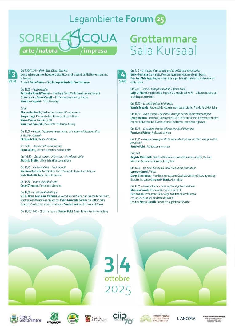 Forum “Sorella Acqua”