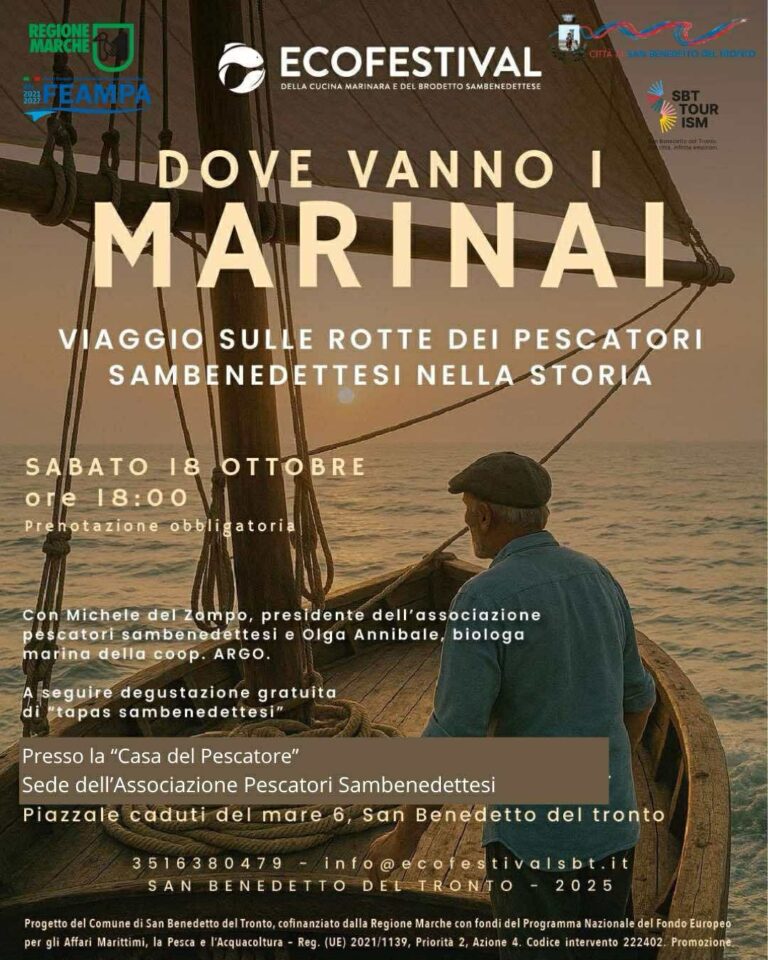 “Dove vanno i Marinai”. Viaggio sulle rotta dei pescatori sambenedettesi nella storia