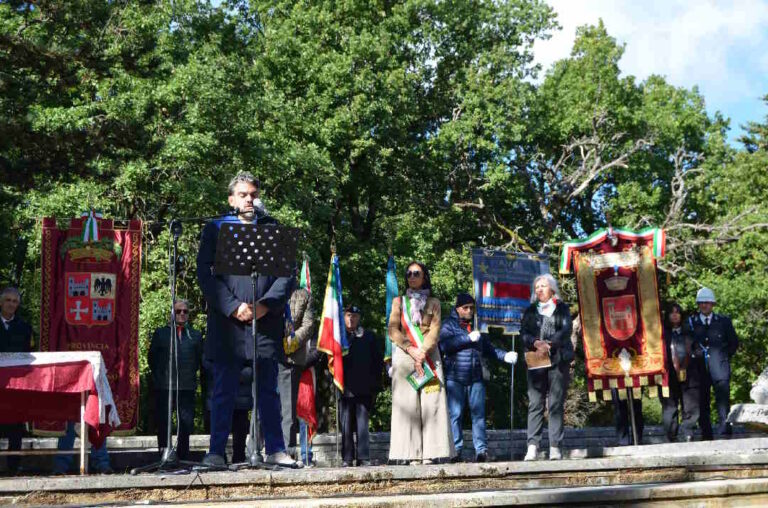 Celebrato a Colle San Marco l’82° Anniversario della lotta di liberazione di Ascoli Piceno