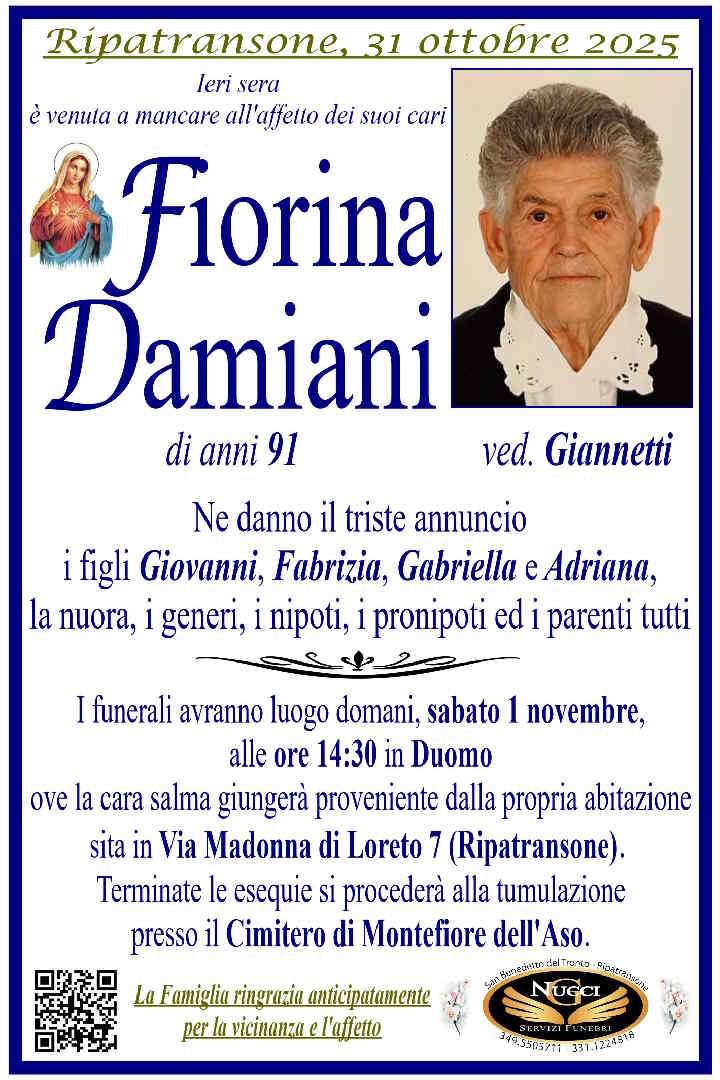 Fiorina Damiani Ved. Giannetti