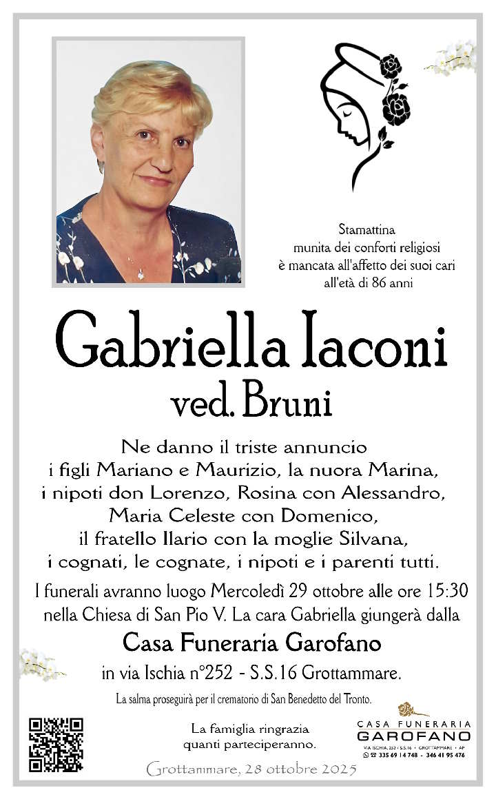 Gabriella Iaconi Ved. Bruni