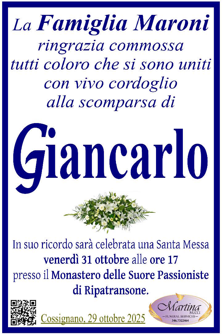 Maroni Fam Giancarlo