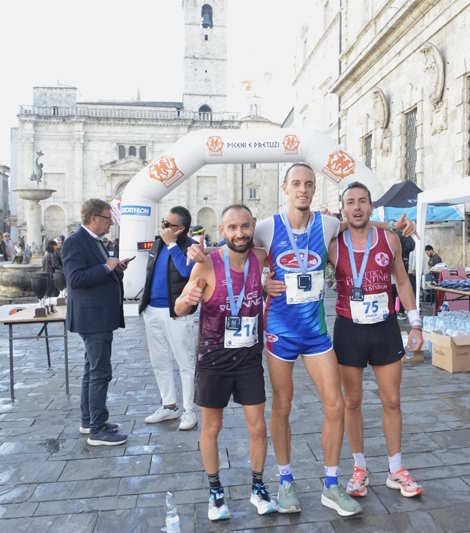 Lusinghiero successo della Mezza Maratona di Ascoli nel segno di Stefano Massimi e Francesca Bravi