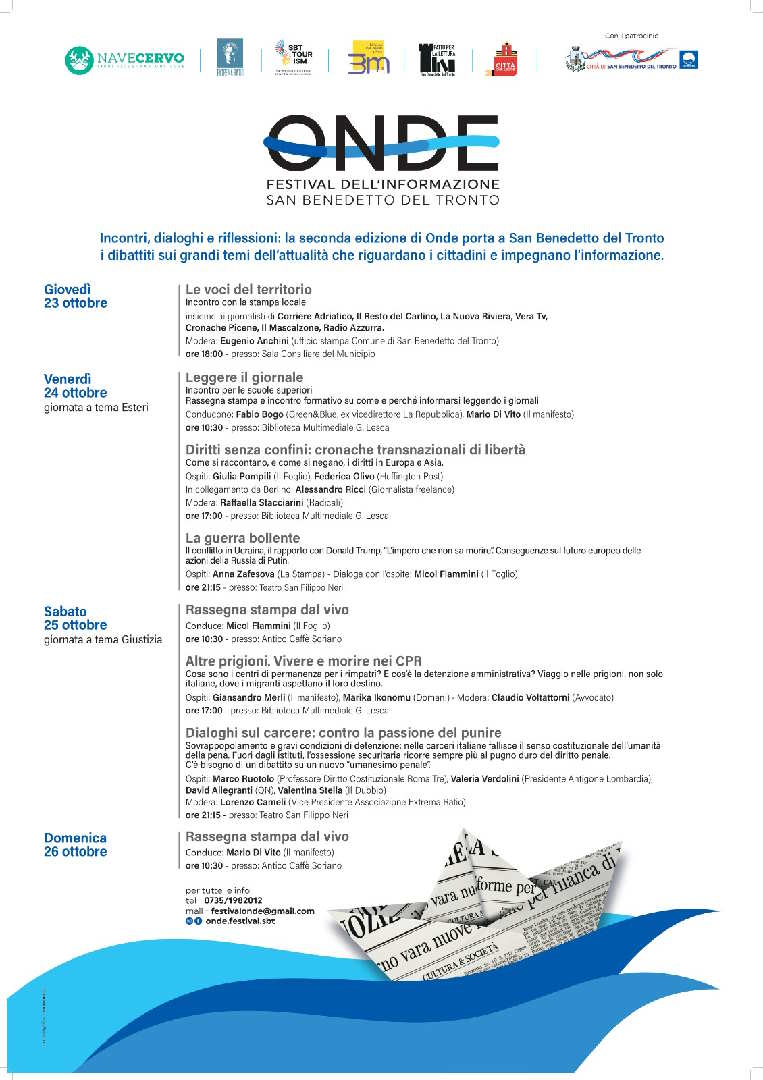 Al via ONDE, Festival dell’informazione