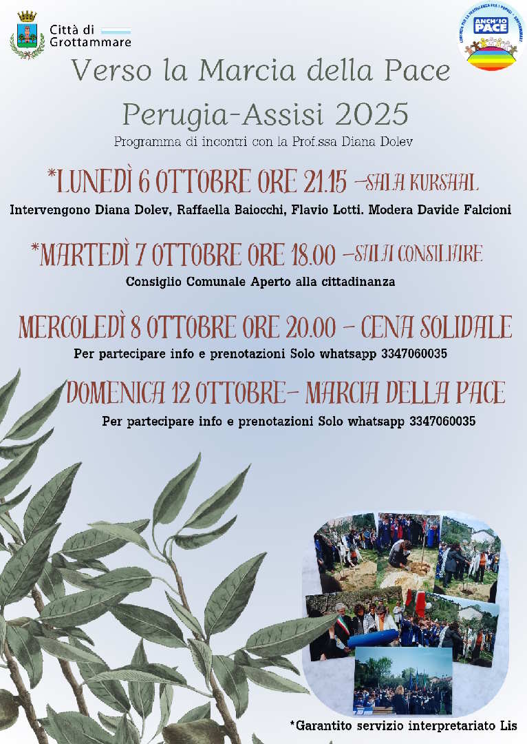 Grottammare fa rotta verso la pace