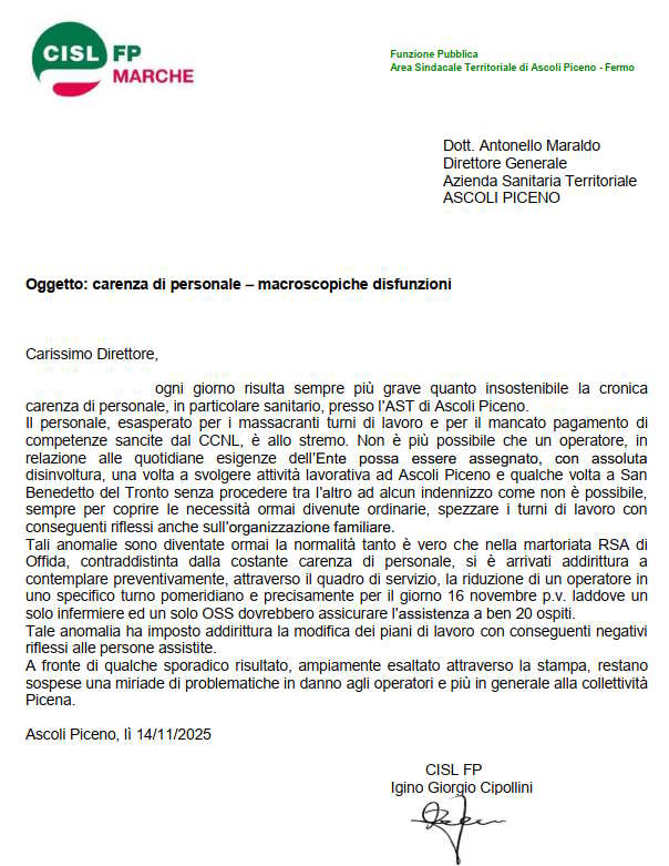 Caro Direttore ti scrivo