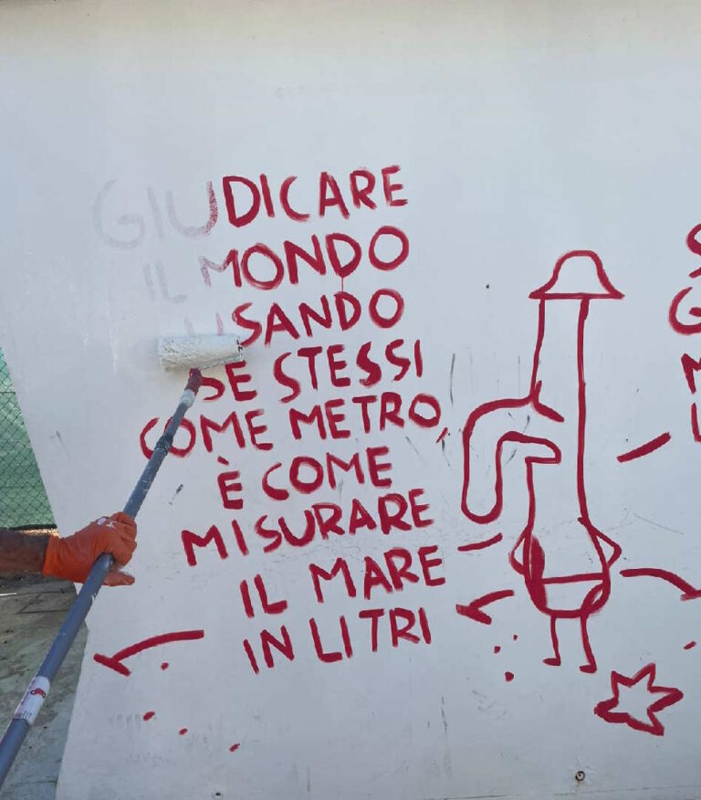 Dal murale che rinasce a ‘Il mondo disegnato’ 2025