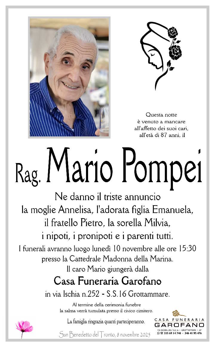 Rag. Mario Pompei