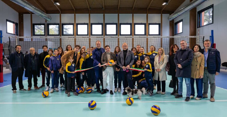 Ascoli – Inaugurato il nuovo Palavolley, campo omologato per la Serie B