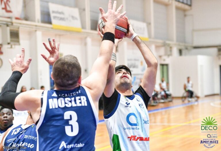 Basket in carrozzina, l’Amicacci ritrova il successo a Treviso