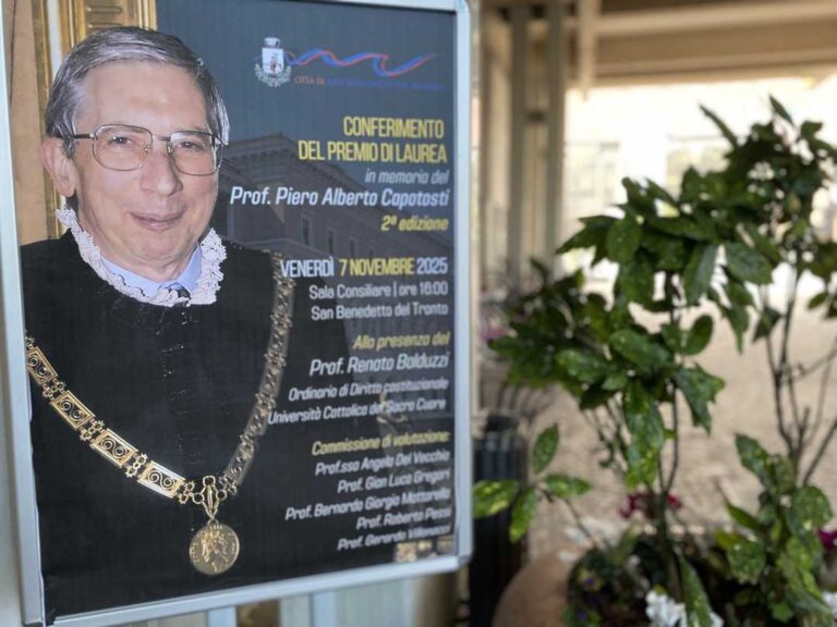 Il Premio di Laurea ‘Piero Alberto Capotosti’ ad Hanaa Garouj e a Francesco Pitacco