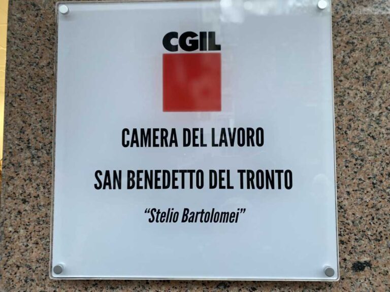 Cgil: Inaugurazione nuova sede a San Benedetto con Maurizio Landini