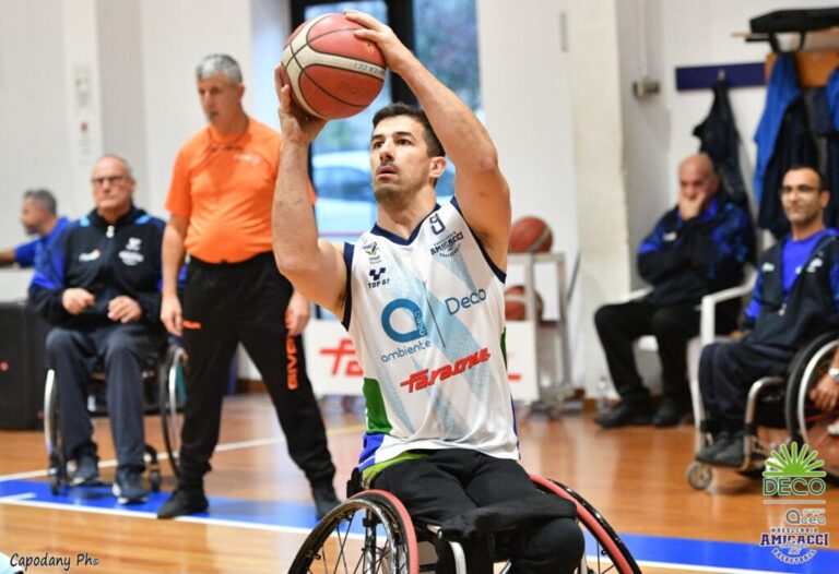 Basket in carrozzina, l’Amicacci torna da Firenze con un prezioso successo