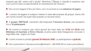 La biblioteca “Lesca” avvia un gruppo di lettura sui classici