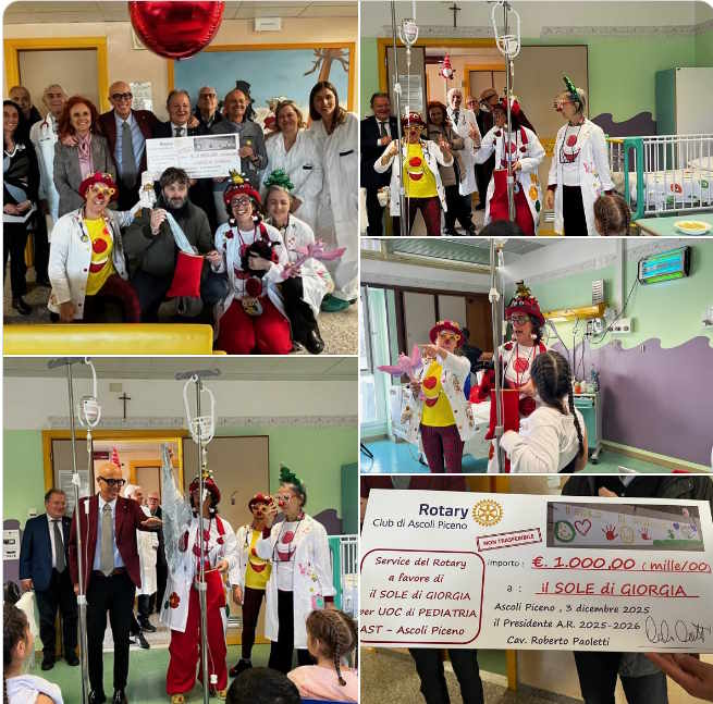 CLOWNTERAPIA NELLA PEDIATRIA DEL ‘MAZZONI’