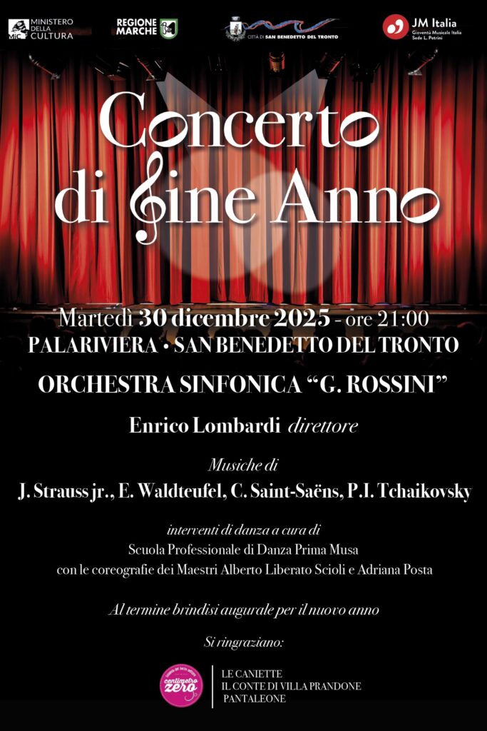 Grande concerto di fine anno al “Palariviera”