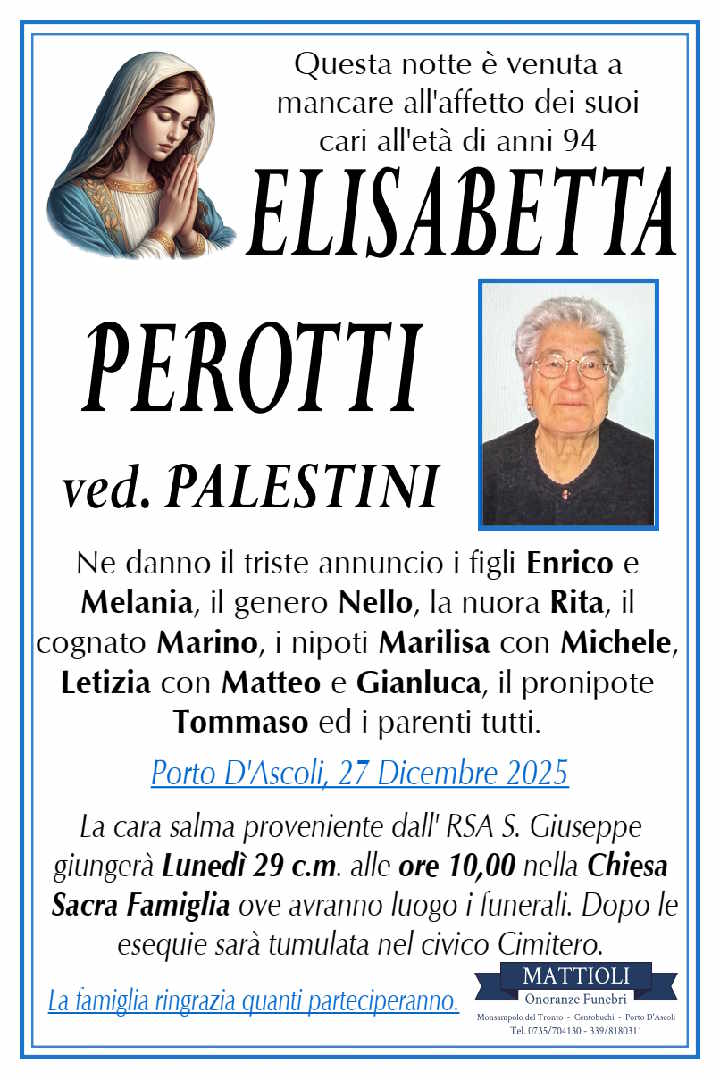 Elisabetta Perotti ved. Palestini