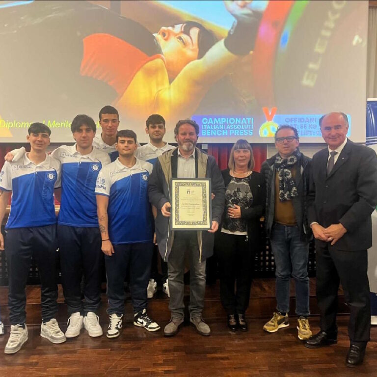 PallaMano, all’Hc Monteprandone il diploma al merito sportivo per la prestigiosa promozione in A2