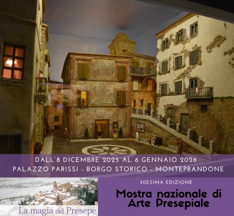 Monteprandone festeggia i 30 anni della Mostra Nazionale di Arte Presepiale dell’Associazione Segui la Cometa