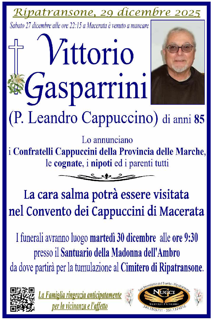 Vittorio Gasparrini (P. Leandro Cappuccino)