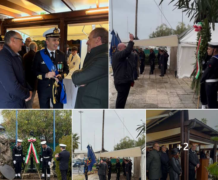 LA SAMB ALLA CERIMONIA IN ONORE DI SANTA BARBARA, PATRONA DELLA MARINA MILITARE 