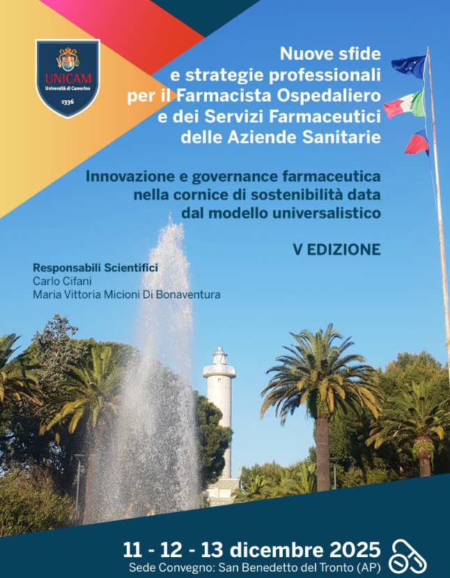 Nuove sfide e strategie professionali per il Farmacista Ospedaliero e dei Servizi Farmaceutici delle Aziende Sanitarie