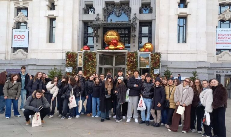 95 STUDENTI DELL’IIS AUGUSTO CAPRIOTTI HANNO VISSUTO L’ATMOSFERA NATALIZIA DI MADRID