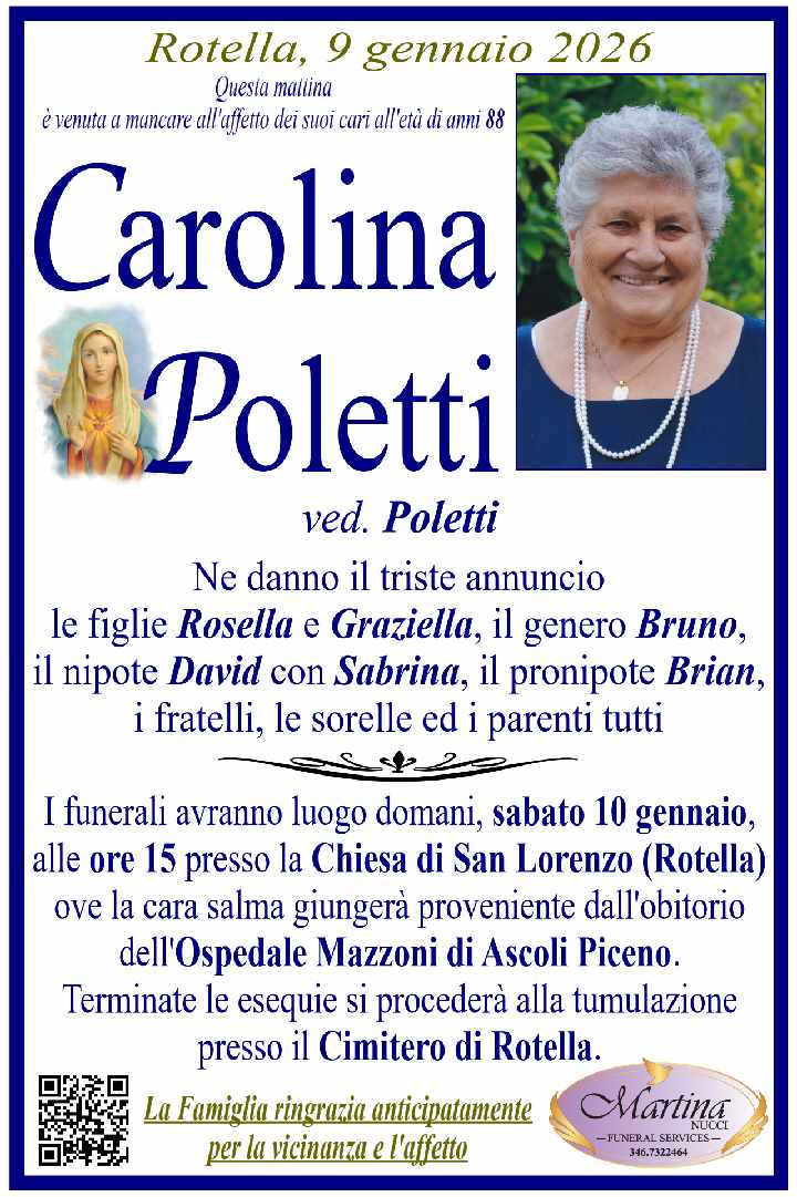 Carolina Poletti ved. Poletti
