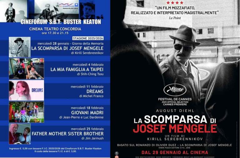 LA SCOMPARSA DI JOSEF MENGELE di Kirill Serebrennikov al Cineforum