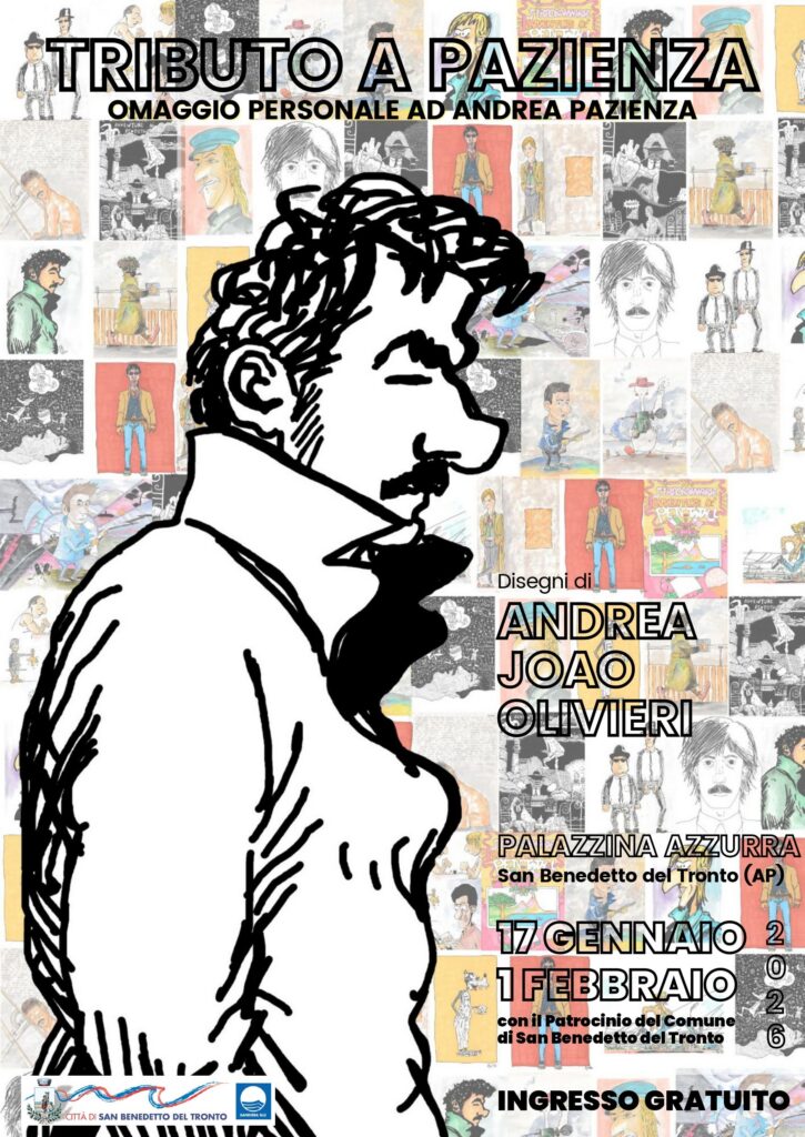 Andrea Olivieri in arte AJO, ‘Tributo ad Andrea Pazienza’ @ Palazzina Azzurra