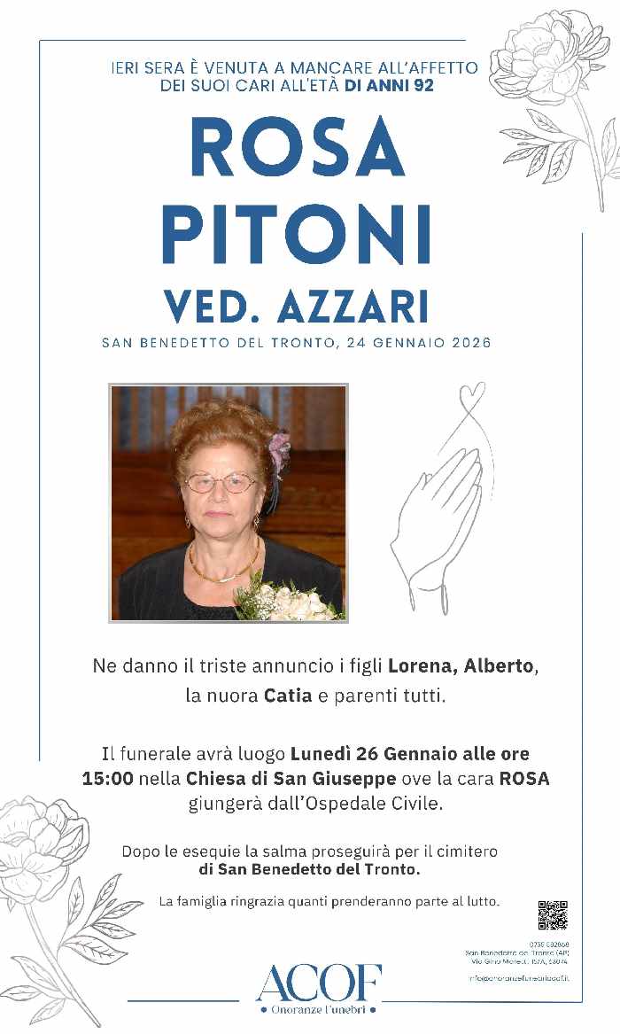 PITONI ROSA ved. Azzari