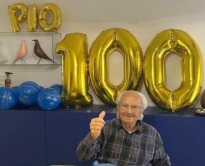 Pio Pezzoli ha compiuto 100 anni