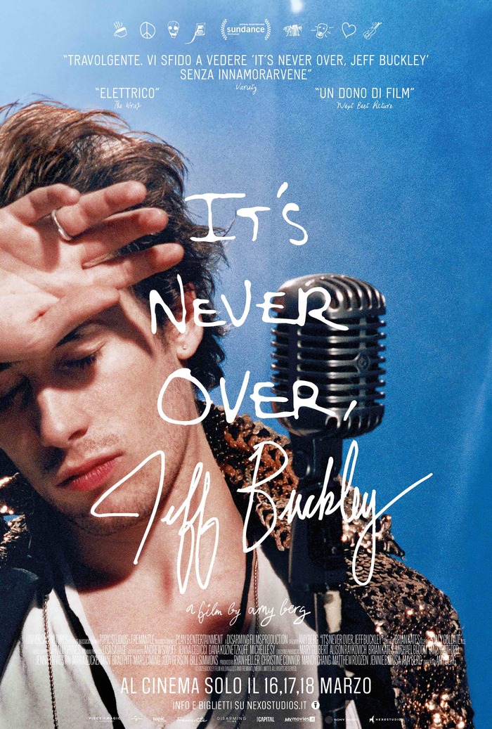 “It’s Never Over: Jeff Buckley”: al cinema il 16, 17 e 18 marzo