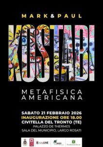 Mark e Paul Kostabi, ‘Metafisica Americana’ a Civitella del Tronto