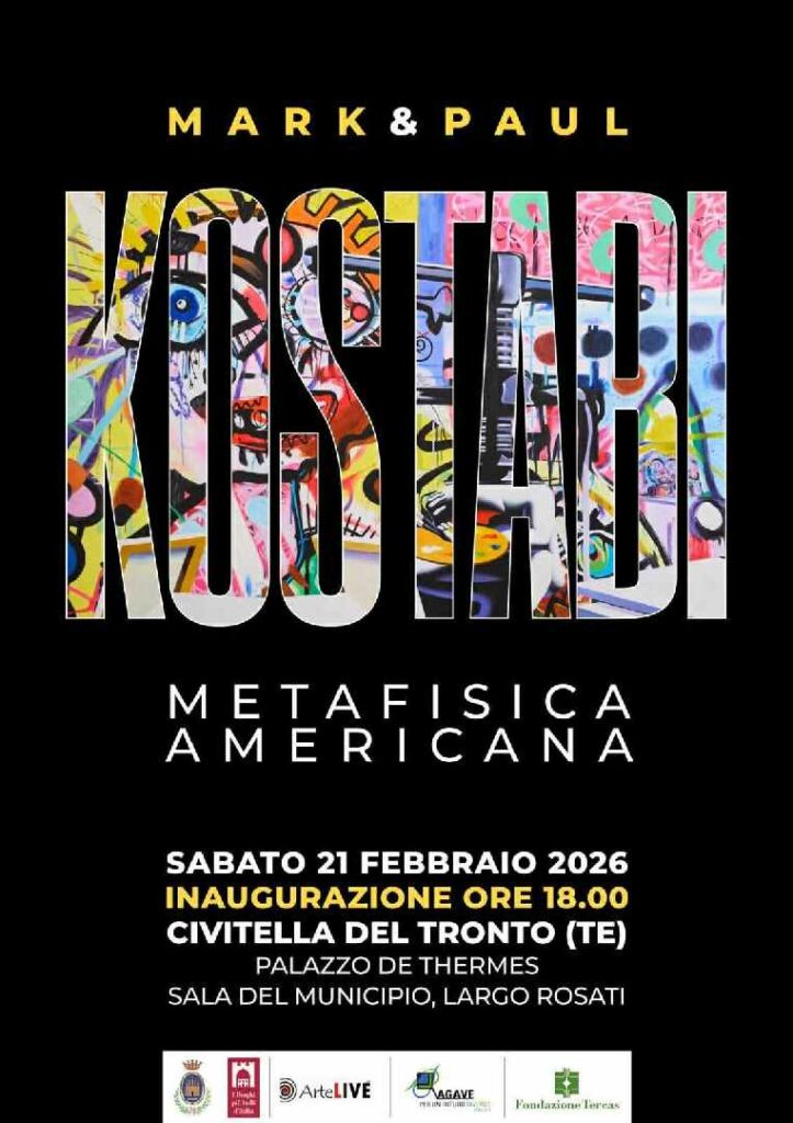 Mark e Paul Kostabi, ‘Metafisica Americana’ a Civitella del Tronto