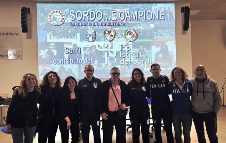 Sordo… e Campione! Cinque tappe, oltre 800 studenti coinvolti e un messaggio chiaro: la sordità non è un limite