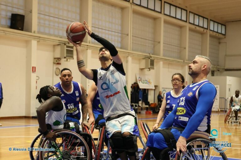 Basket in carrozzina, l’Amicacci batte un’orgogliosa Treviso