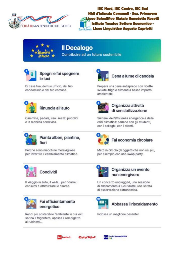 M’Illumino di Meno, il 16 febbraio si spengono le luci del Torrione