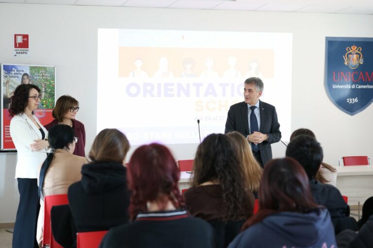 Orientation School alla Scuola di Studi Superiori C. Urbani” di UniCam