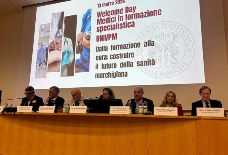 Dalla formazione alla cura: costruire il futuro della sanità marchigiana. Welcome day all’Univpm
