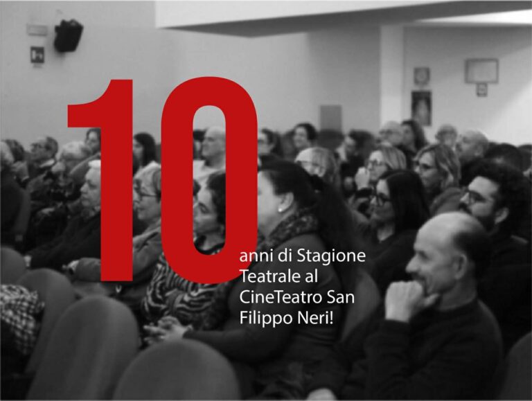 CineTeatro San Filippo Neri: 10 anni di attività sul territorio e una novità tanto attesa